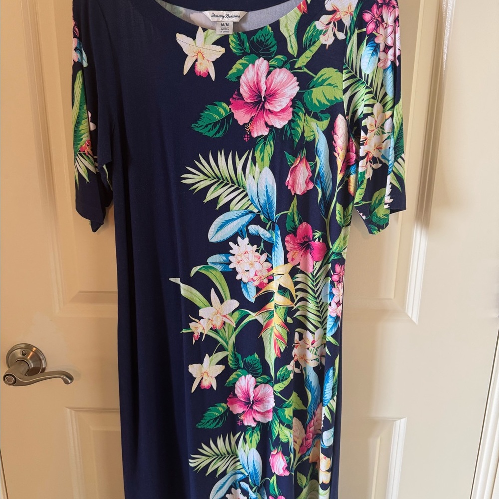 Tommy Bahama Floral Navy Dress